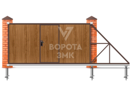 Откатные ворота 10 м 10000×2000 ЗМК-8194