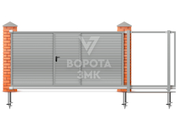 Откатные ворота 12 м 12000×3000 ЗМК-8264