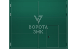 Противопожарные ворота 4000×2000 ЗМК-4740