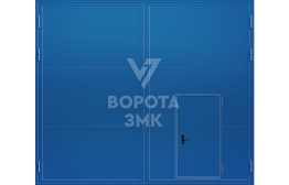 Складские ворота 3000×3000 ЗМК-5027