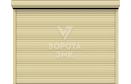 Роллетные ворота для забора 2900×2100 ЗМК-2313
